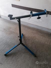 cavalletto bici manutenzione 