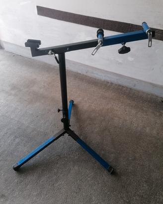 cavalletto bici manutenzione 
