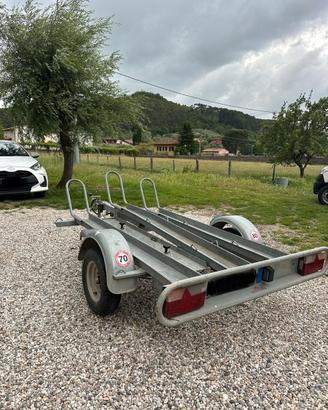 CARRELLO PORTA MOTO 3 VIE UMBRA RIMORCHI