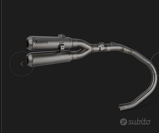 akrapovic titanio  honda monkey 125