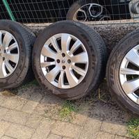 4 Cerchi in lega 16 + pneumatici Captur 2015
