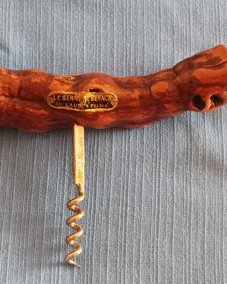 Cavatappi Vintage Legno Vite Laurent Siret France