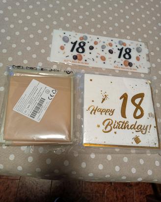 Compleanno accessori 18 anni