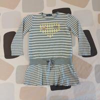 Maglietta/vestito corto bambina Original Marines