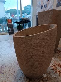 vaso da giardino tondo 