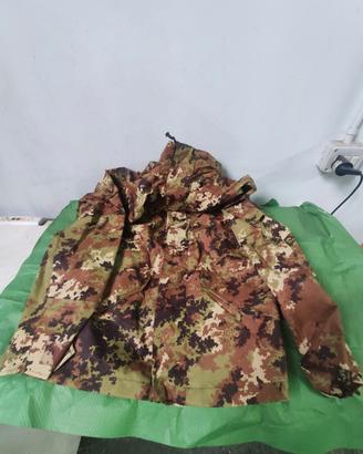 sopravvestito policromo goratex mimetico+pantalone