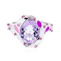 Anello PREZIOSA Arg925, Pietre Naturali e smalti