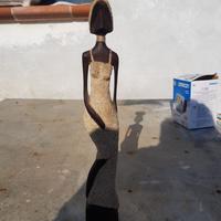 statua di legno
