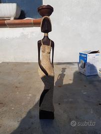 statua di legno