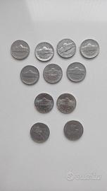 Monete 5 centesimi USA "Nickel"
