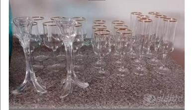 Servizio cristallo 18 pezzi