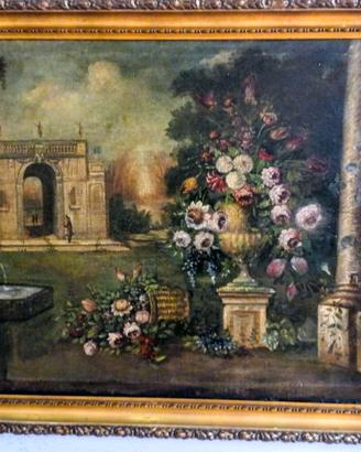 Quadro antico natura morta 1870