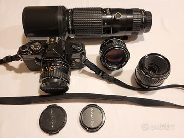 Pentax MX black + obiettivi