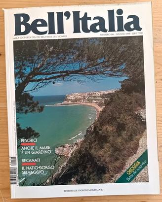 Rivista Bell’Italia n.146 giugno 1998 Peschici