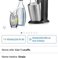 Sodastream Crystal 2.0 gasatore acqua