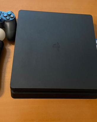 PS4 Slim-+ 2controller, Just Dance e cavi