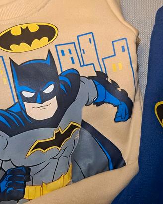 Completo pero bambino Batman  - 6 a 9  mesi