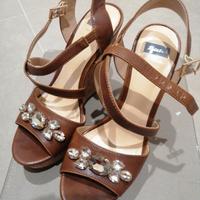 sandalo donna indossato una sola volta