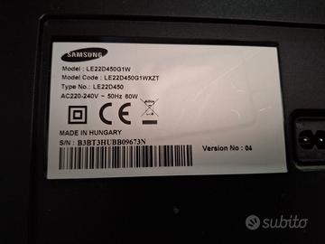 monitor pc /TV Samsung