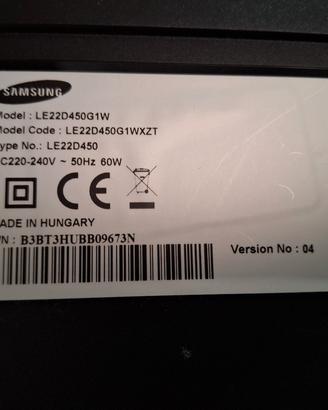 monitor pc /TV Samsung