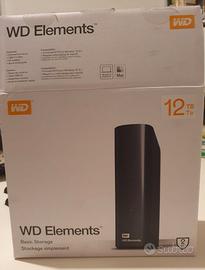 Western Digital Elements 12TB 3,5" Hard disk 3.0