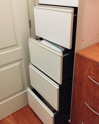 cassettiera archivio ufficio