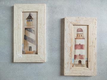 Immagini faro con cornice, dimensioni 33x18mm 