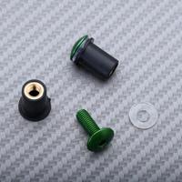 Viti per cupolino in alluminio anodizzato Verde