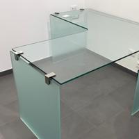 Scrivania in vetro Temperato 12mm