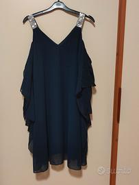 VESTITO ELEGANTE BLU