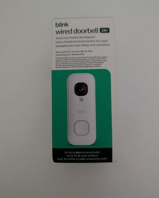 Blink Videocitofono cablato 2k+ (ultimo modello)