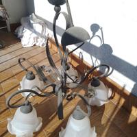 lampadario 5 bracci