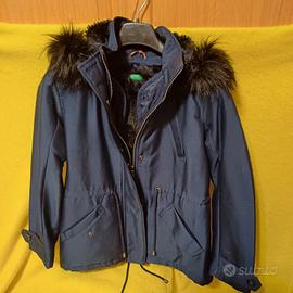 Giaccone Benetton blu nuovissimo taglia 44