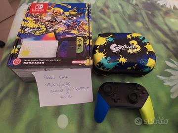 Nintendo Switch OLED Splatoon NUOVA Garanzia