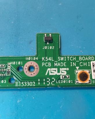 Pulsante accensione PC portatile Asus X54H