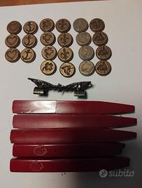 SIGILLI PER TIMBRI E CERALACCA ROSSA