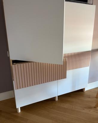 Armadio BESTÅ IKEA 6 scomparti