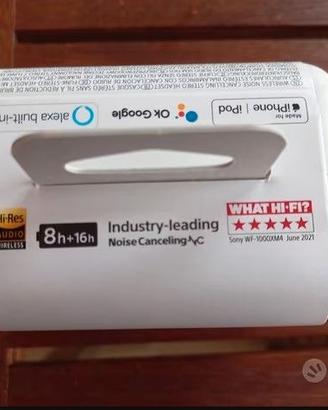 Cuffie Wireless Sony WF-1000XM4 – NUOVE, mai usate