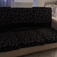 Divano letto con penisola