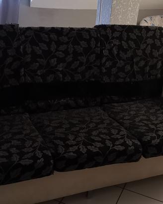 Divano letto con penisola