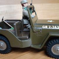 Jeep Willis macchinina in latta anni 60