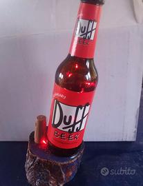 Lampada BIRRA DUFF SIMPSON con LED a Batteria 