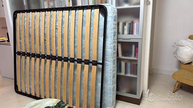 Materasso matrimonile + rete eminflex