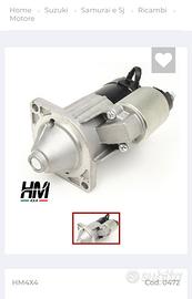 Motorino avviamento Samurai HM