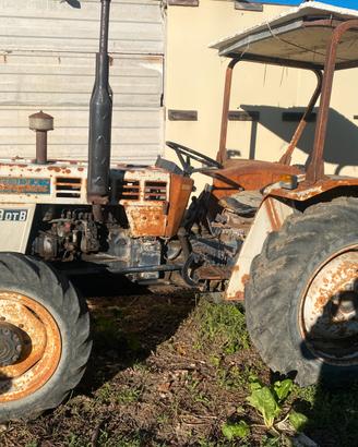 Trattore Lamborghini 503 DTB +aratro,fresa,pianale