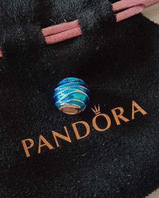 charm Pandora onda blu 