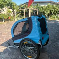 Traportino bicicletta per animali