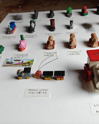 19 Modellini di Treni d’Epoca, Kinder e Giodi