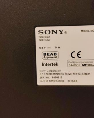SMART TV SONY BRAVIA 40 POLLICI