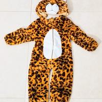 Costume carnevale da leopardo per bambino
